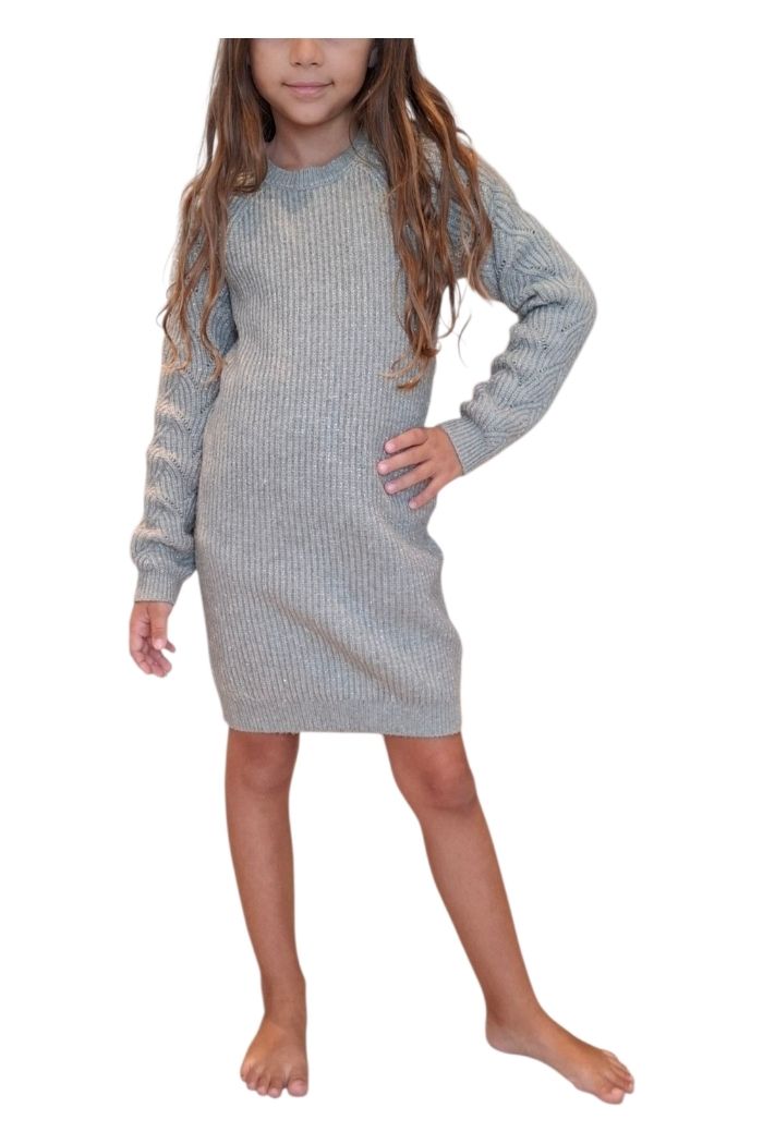 Robe- pull hiver li- longue- kiabi- 8ans