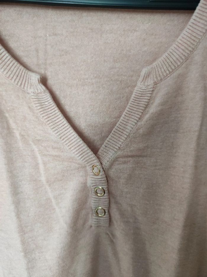 Pull fin rose - photo numéro 2