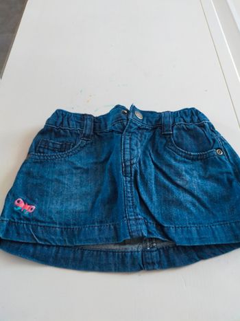Jupe jean 12 mois
