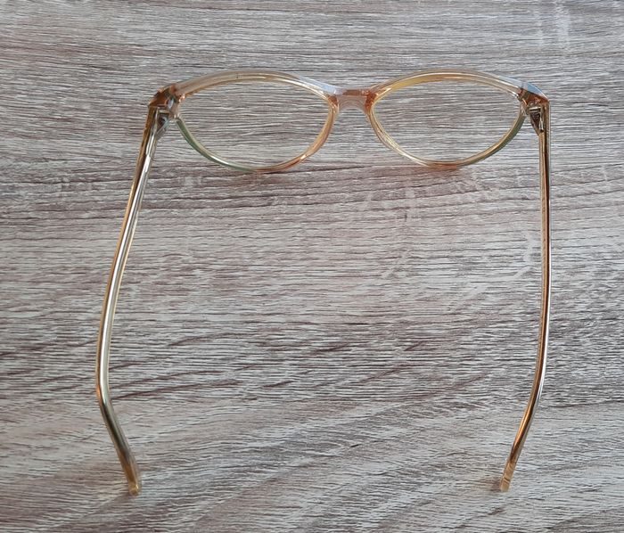 Monture de lunettes vintage en plastique - photo numéro 4