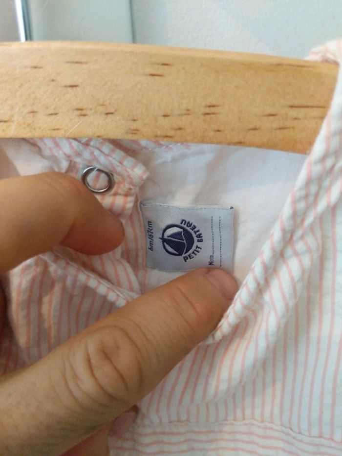 Robe légère mariage petit bateau  6 mois - photo numéro 2