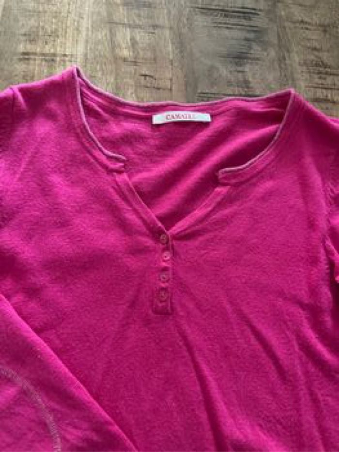 Pull Camaïeu fuchsia - photo numéro 2
