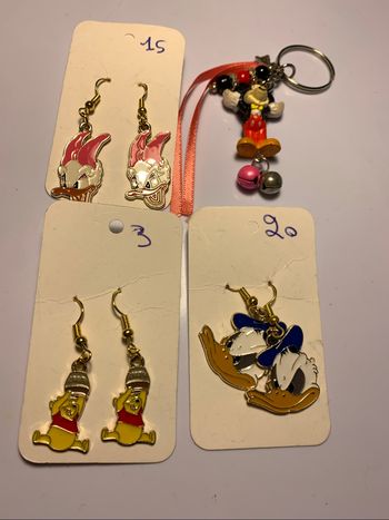 Boucles d’oreilles Disney