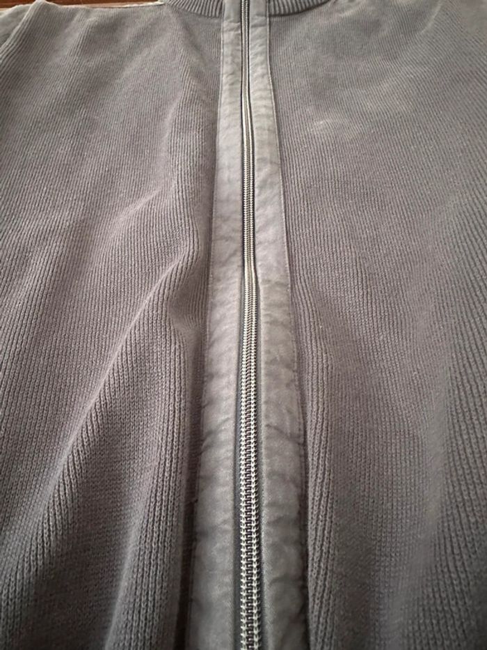Veste gilet zippé Saint James - Taille M (48) - 100 % coton - Made in France - photo numéro 6