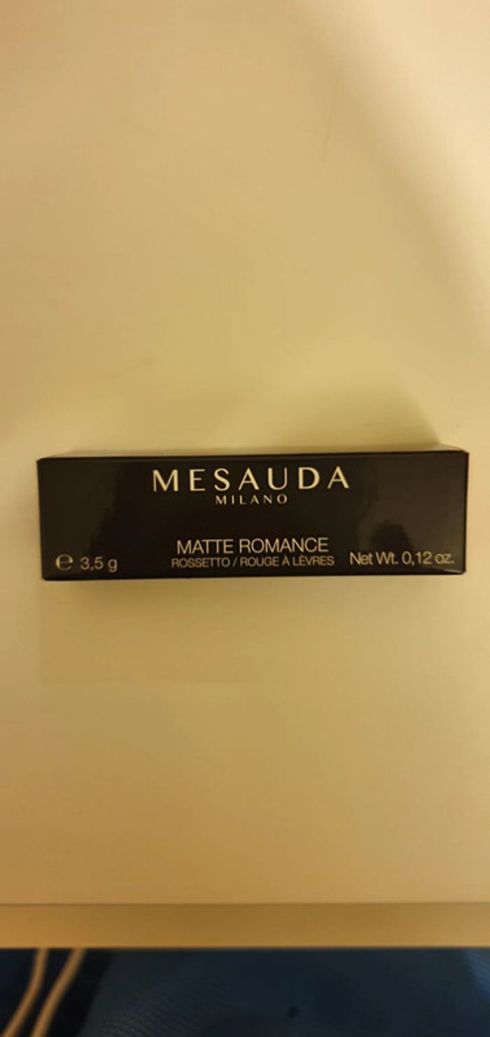 Rouge a levre Mesauda Milano Rossetto Matte Romance fashionista - photo numéro 1