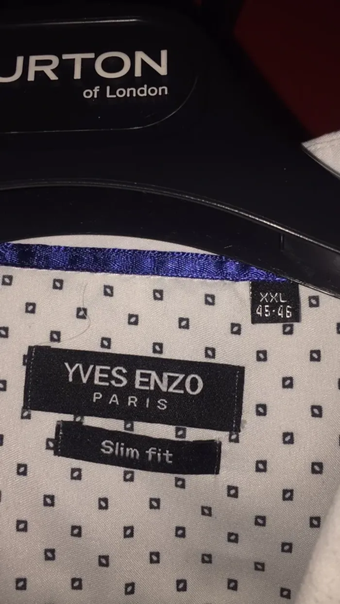 Chemise Yves Enzo (Slim fit ) - photo numéro 4
