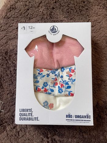 Bodie bebe fille 3 mois petit bateau 