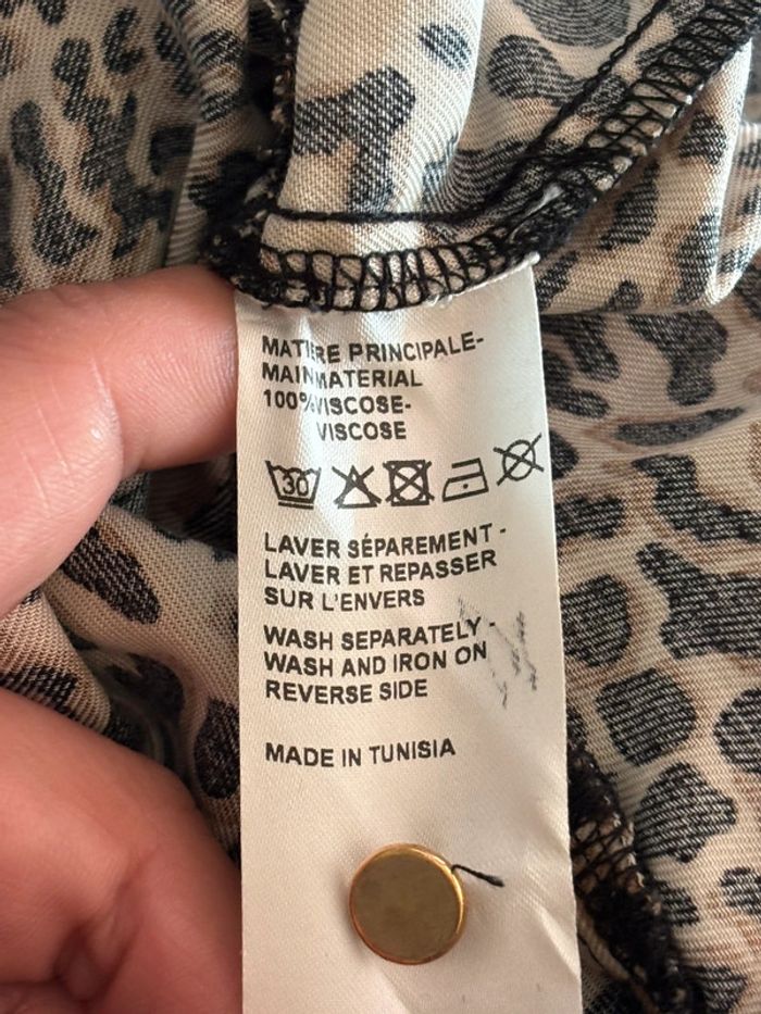 Robe léopard drapée Burton neuve - photo numéro 12