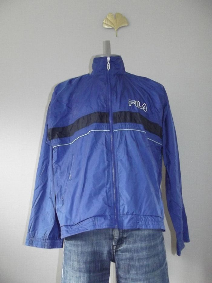 veste bleu Fila taille L - photo numéro 2