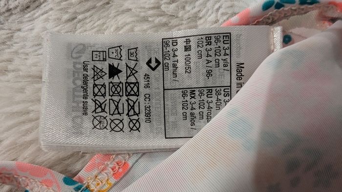 Maillot de bain Nabaiji taille 3-4 ans - photo numéro 5