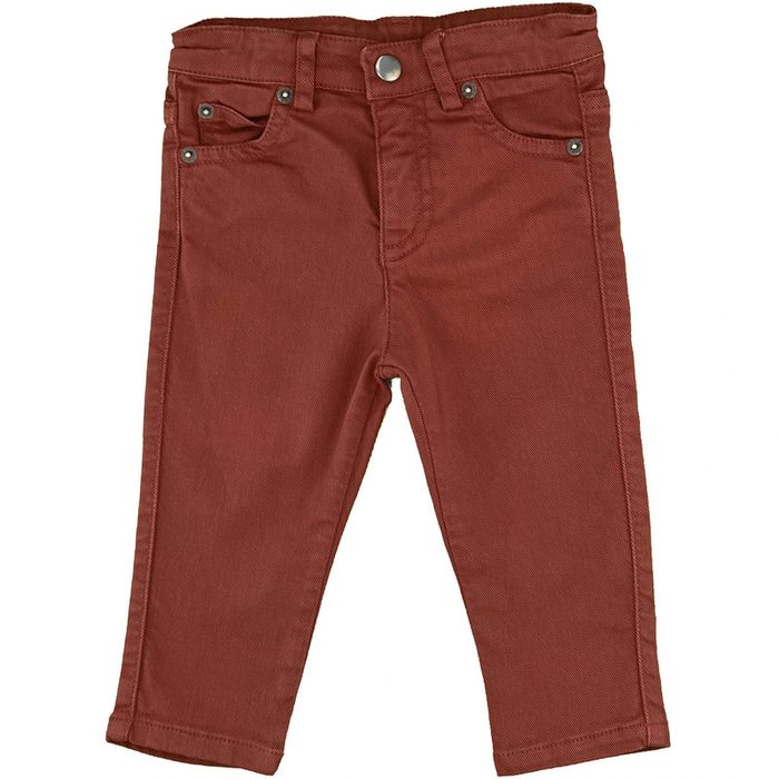 Pantalon 12 mois en jean Marie Puce