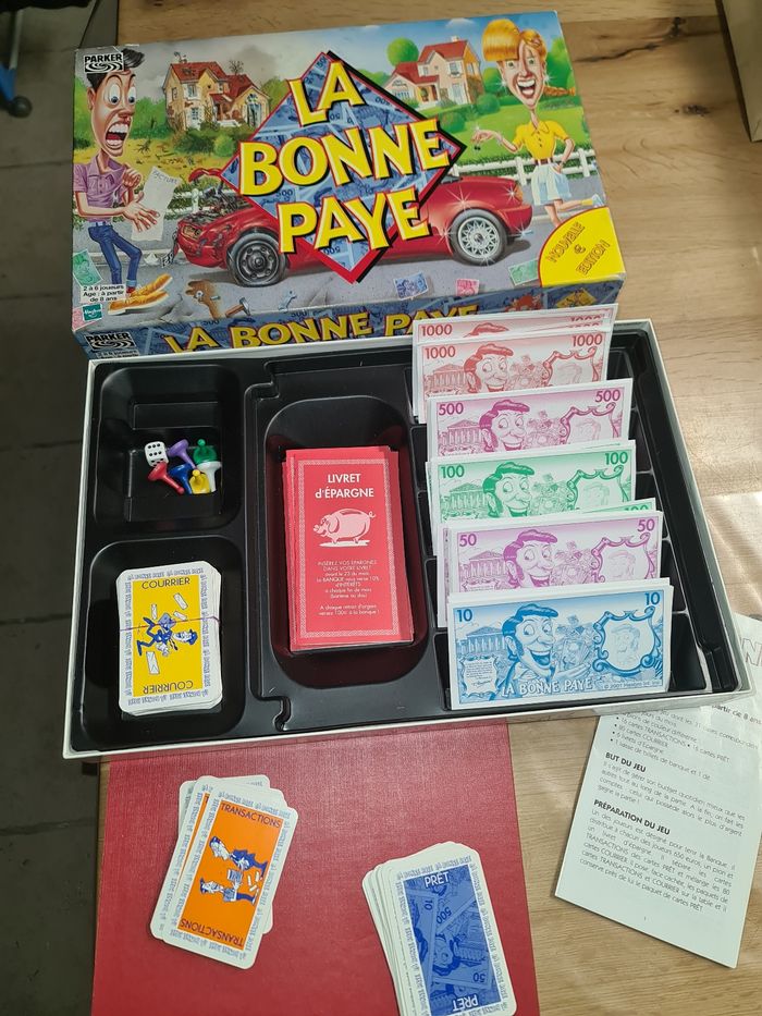 Jeu de société La Bonne Paye des éditions Parker,