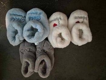 3 paires de chaussons