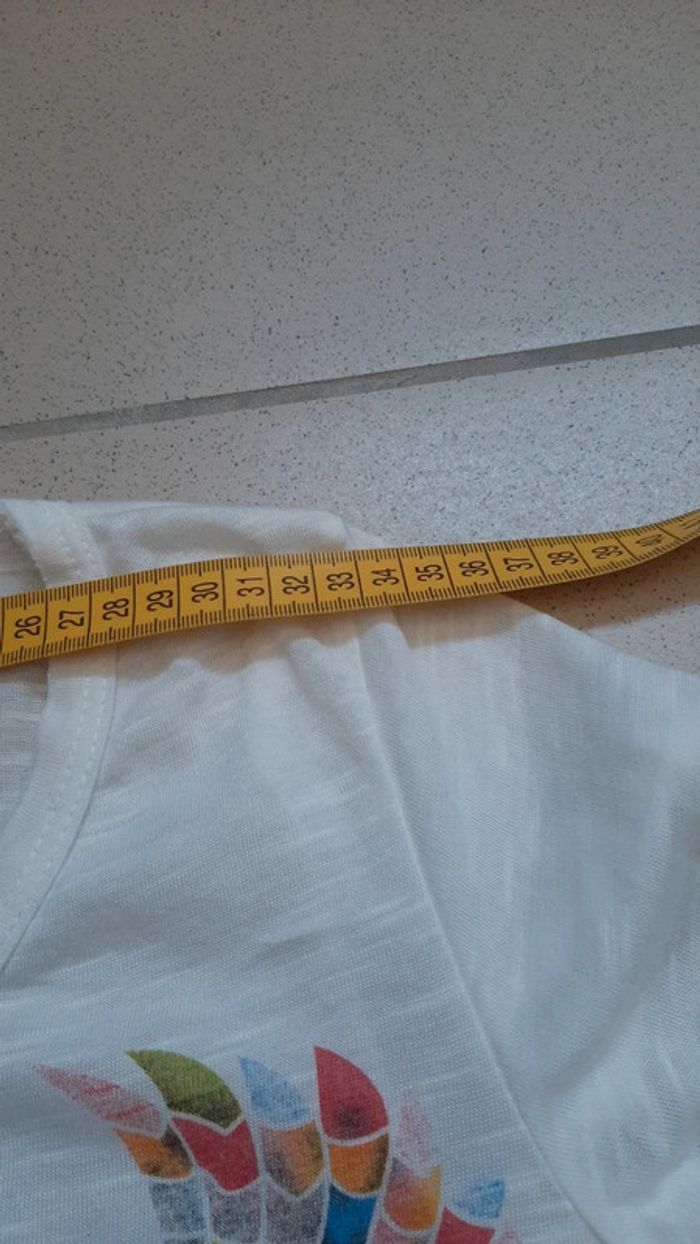 T shirt femme dessin aigle taille 38 - photo numéro 6