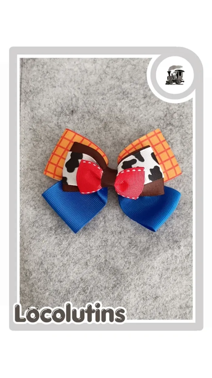 🚂 Pince cheveux Toy Story Woody