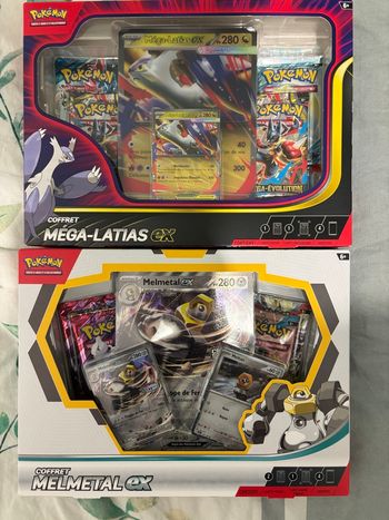 Lot 2 coffrets Pokémon scellé sans défaut