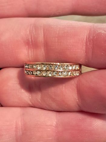 Bague jarretière fantaisie