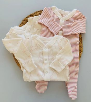 Lot 3 pyjamas en coton Mark & Spencer