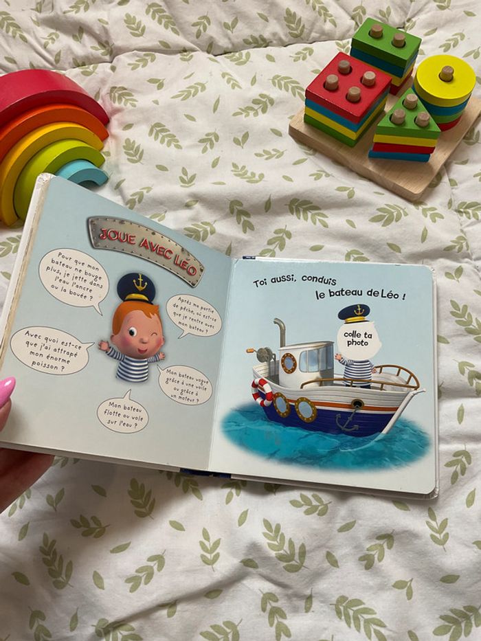 livre le bateau de Léo collection p'tit garçon éditions fleurus N°2 - photo numéro 5
