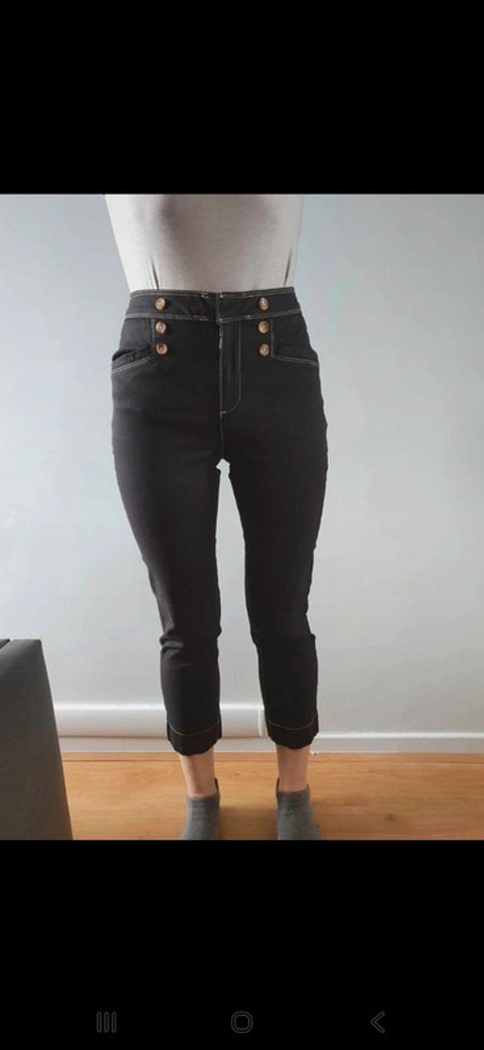 Pantalon noir slim