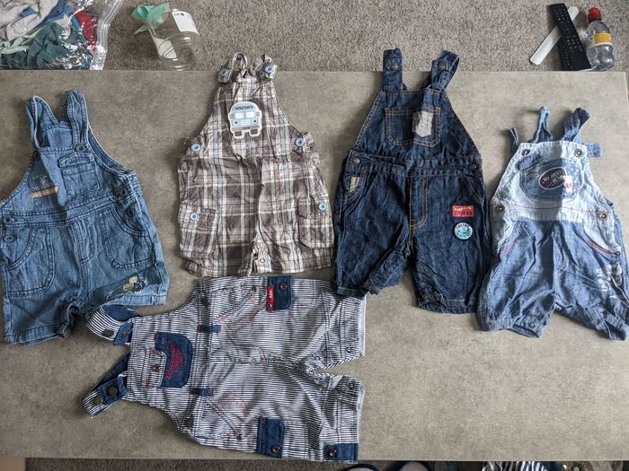 Lot de 5 salopettes