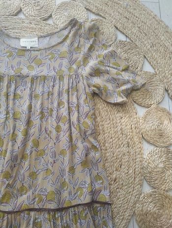 Robe à imprimé feuillage Artlove Taille 38 En très bon état