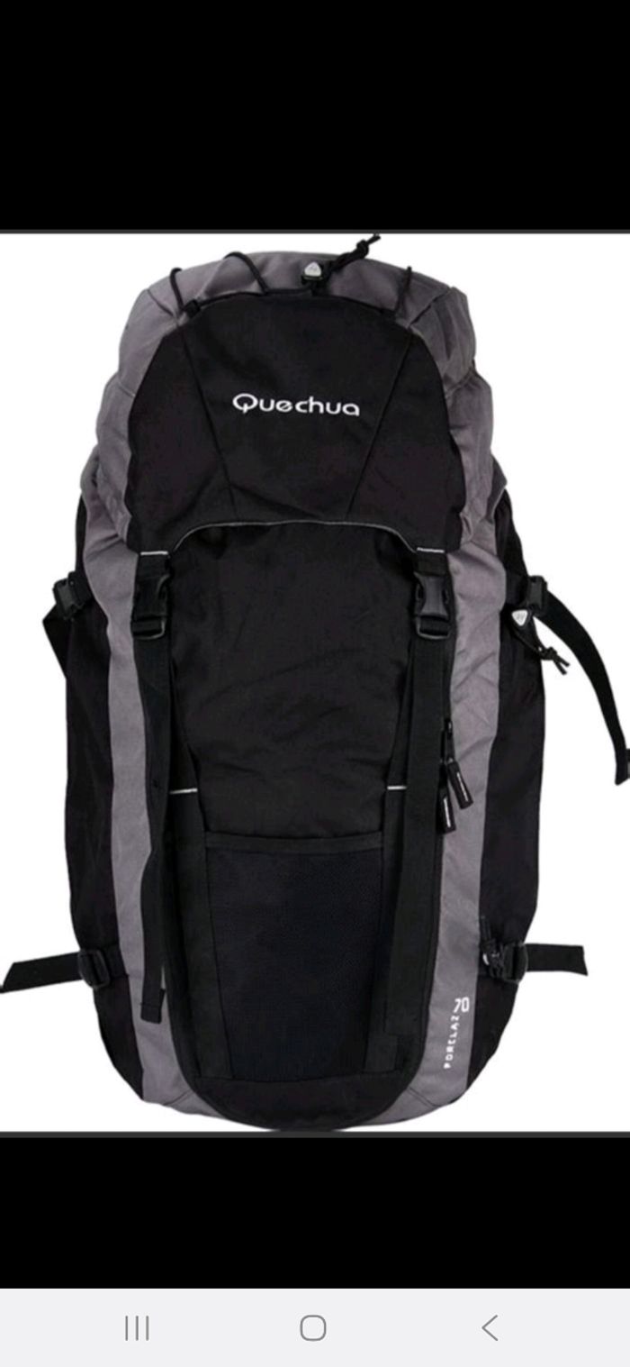 Sac de randonnée voyage 70 litre quechua forclaz - photo numéro 6