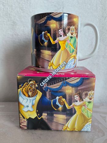 Tasse / Mug / Cup scène boite Disney Classics Belle et la Bête / Beauty Beast