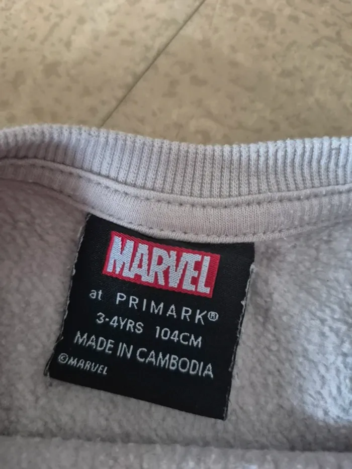 Sweat Spider Man Marvel Primark 3-4 ans - photo numéro 2