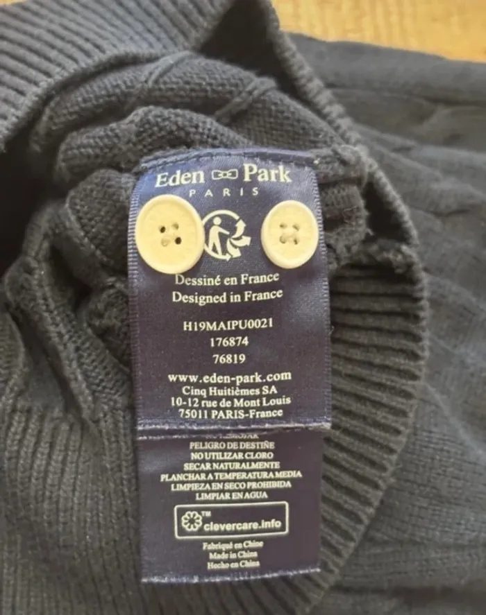 Pull Eden park - photo numéro 5
