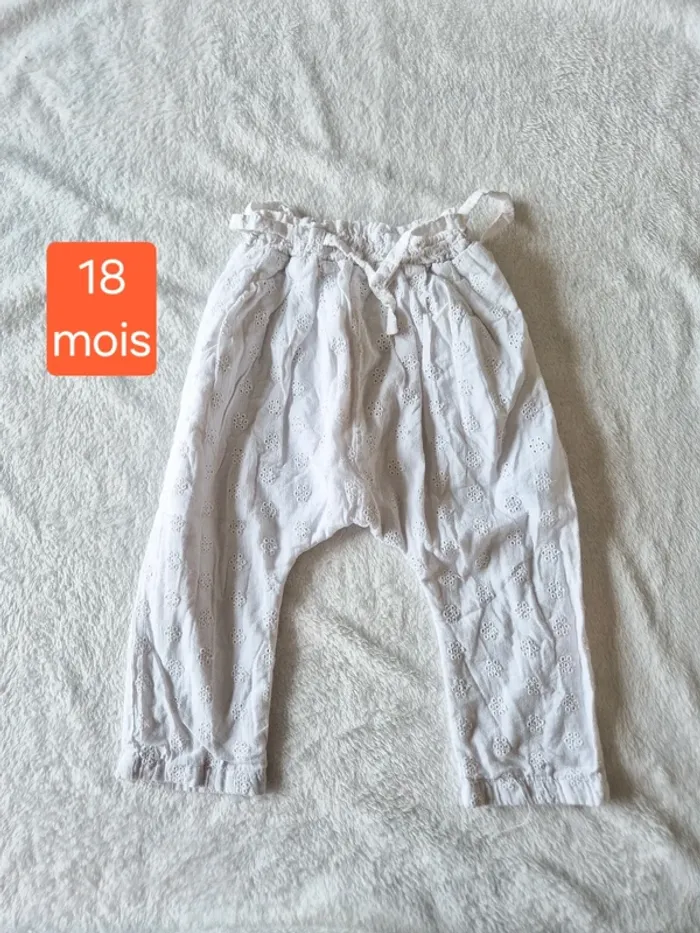 Pantalon en dentelle kiabi 18 mois
