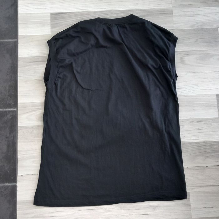 T-shirt noir homme sans manches imprimé "Johnny Hallyday " Sport Star taille XL - photo numéro 7