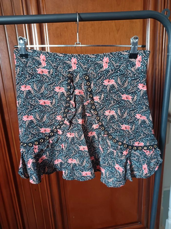 Jupe à volants Colourful Rebel taille XS neuve
