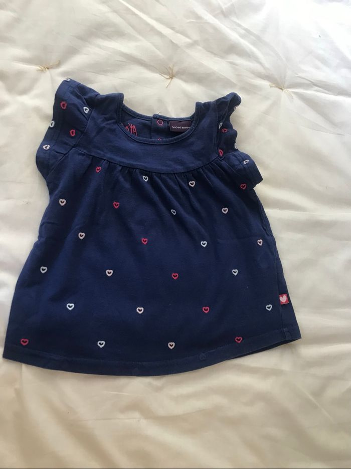 T-shirt bleu marine