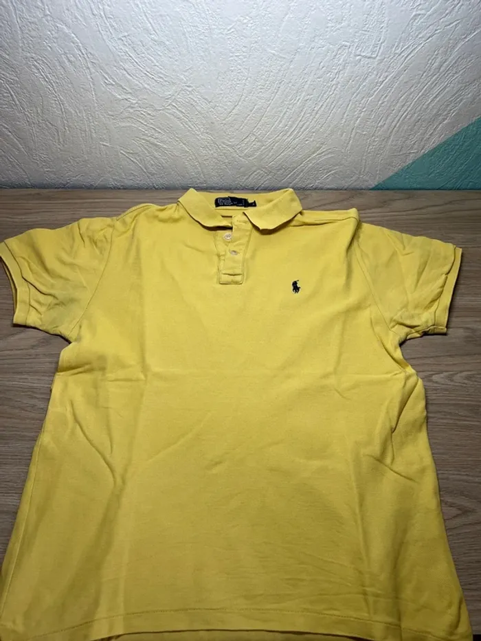 Lot de 2 Polo Ralph Lauren - taille S - couleur rouge et jaune - photo numéro 11