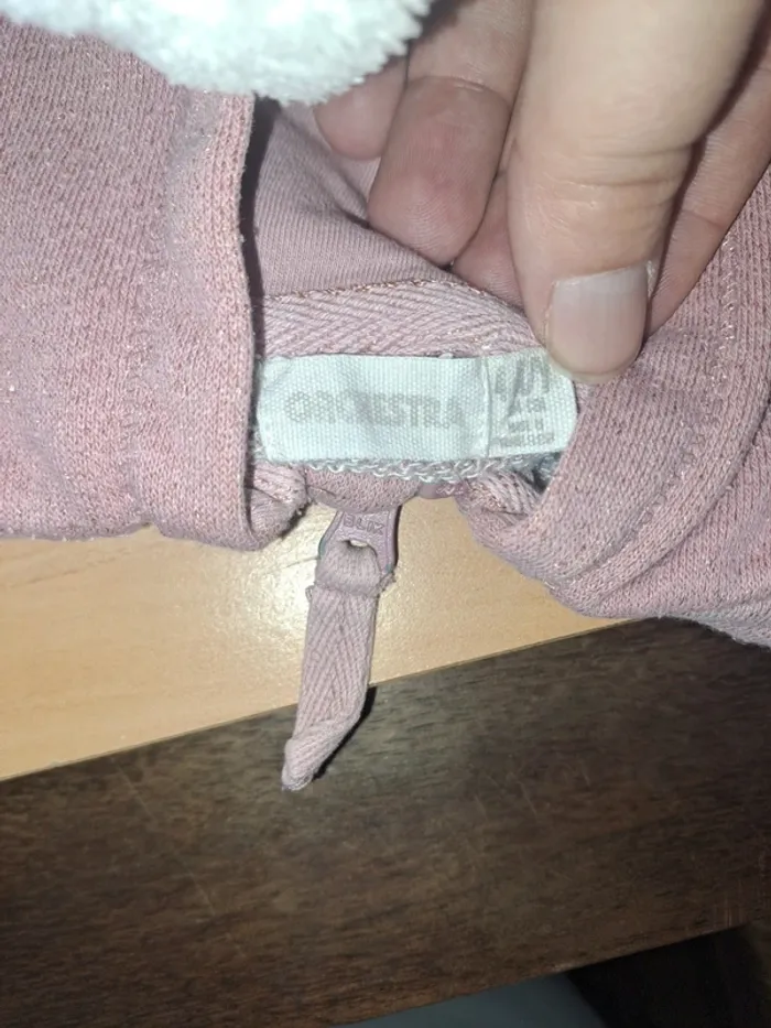 Gilet a zippé 4 ans fille - photo numéro 3