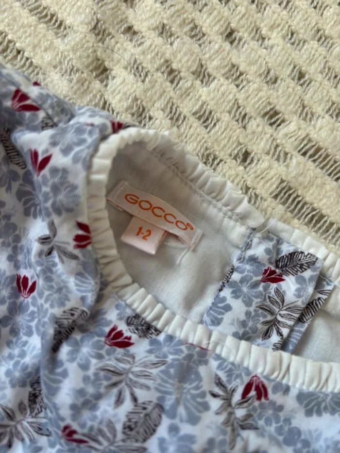 Robe manche longue smockée  fille 1-2 ans - photo numéro 5