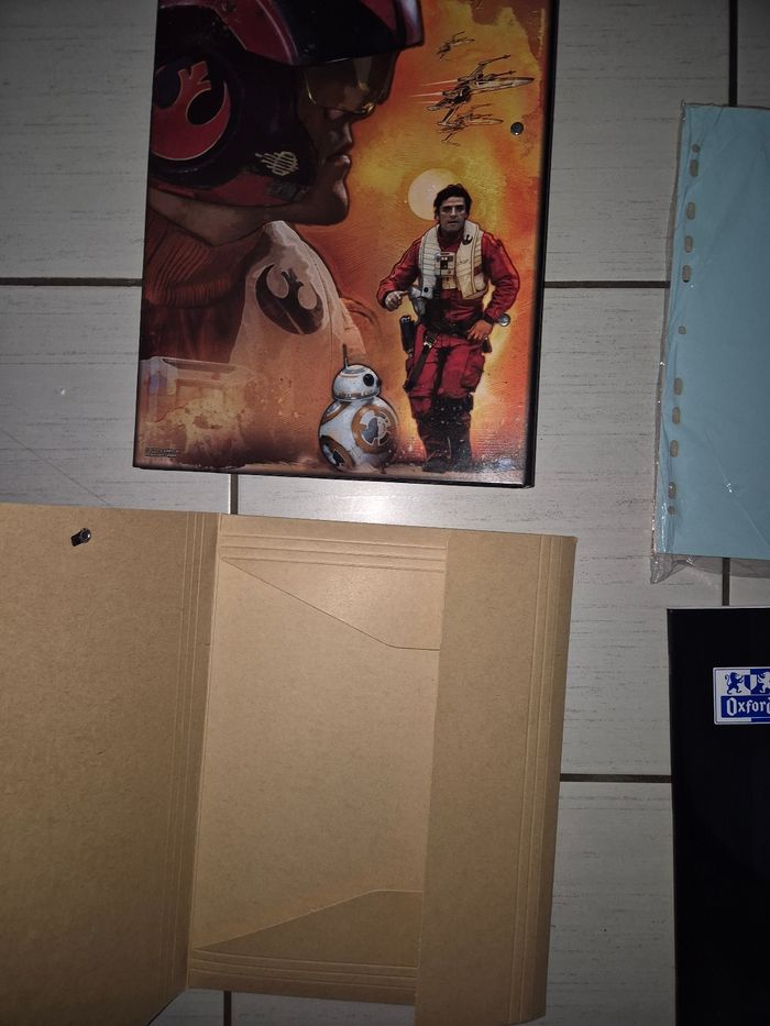 Fournitures scolaires classeur star wars - photo numéro 3