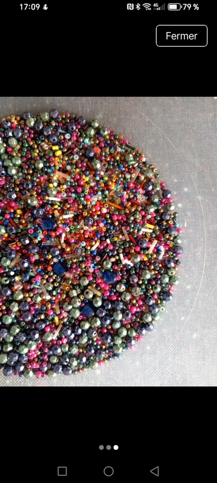 Lot de perles diverses en vrac - photo numéro 3