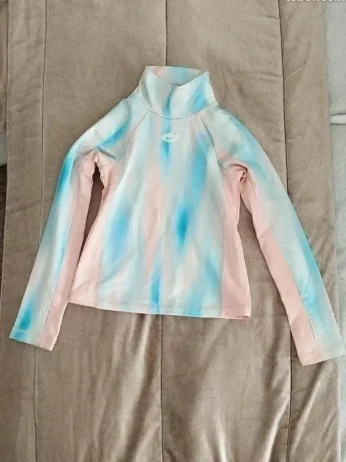 Haut Nike Pro à manches longues col montant pour filles 8-9 ans - photo numéro 7