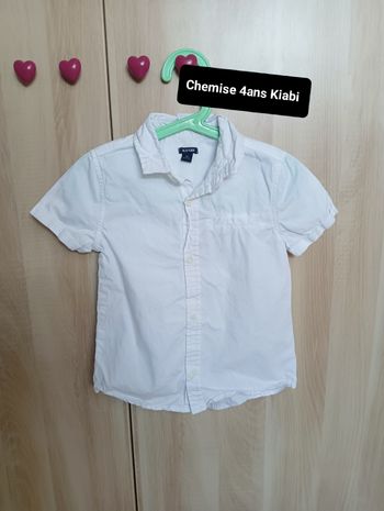 Chemise 4ans Kiabi MC
