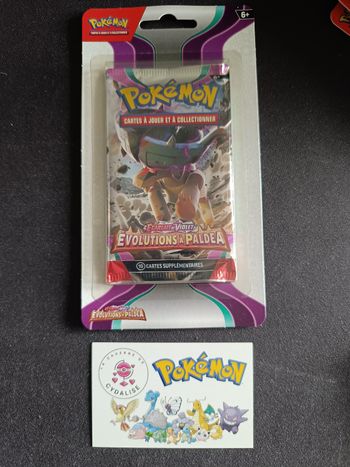 Booster EV02 Écarlate Et Violet sous blister - Evolution à Paldea - Dinglu