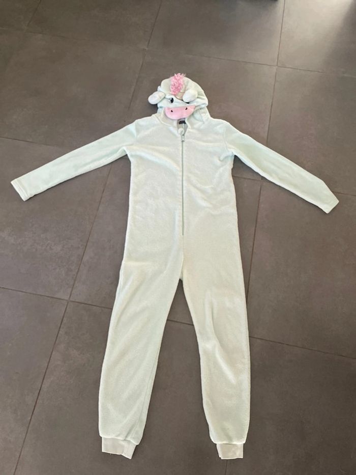 Combinaison pyjama fille enfant vêtement licorne 12 ans