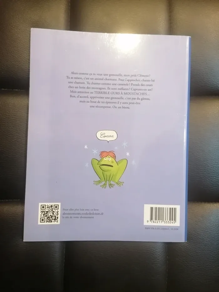 Livre comment apprivoiser une grenouille - photo numéro 2