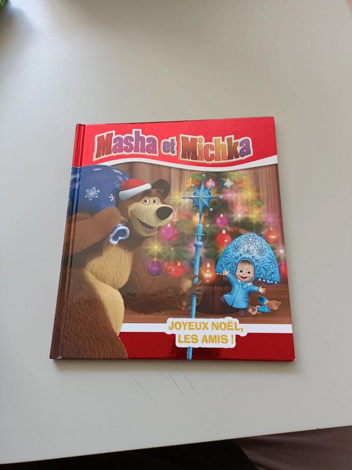 Livre Masha et Michka joyeux Noël les amis