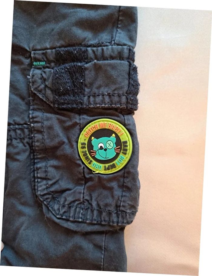 Pantalon doublé multipoches orchestra 18 mois - photo numéro 4