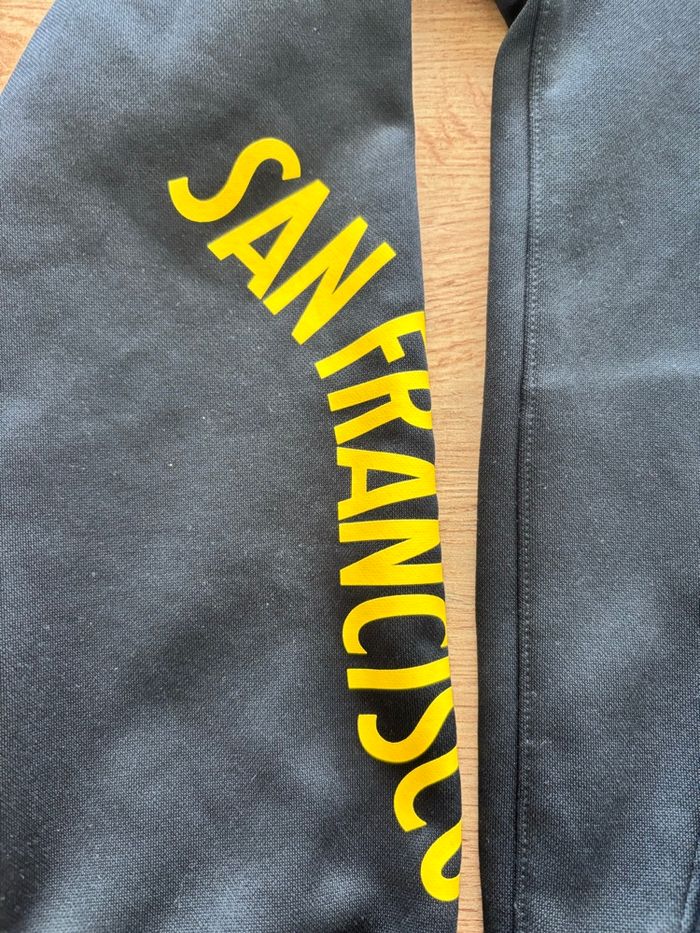 Veste zips noire NBA San Francisco garçon taille 14 16 ans - photo numéro 5