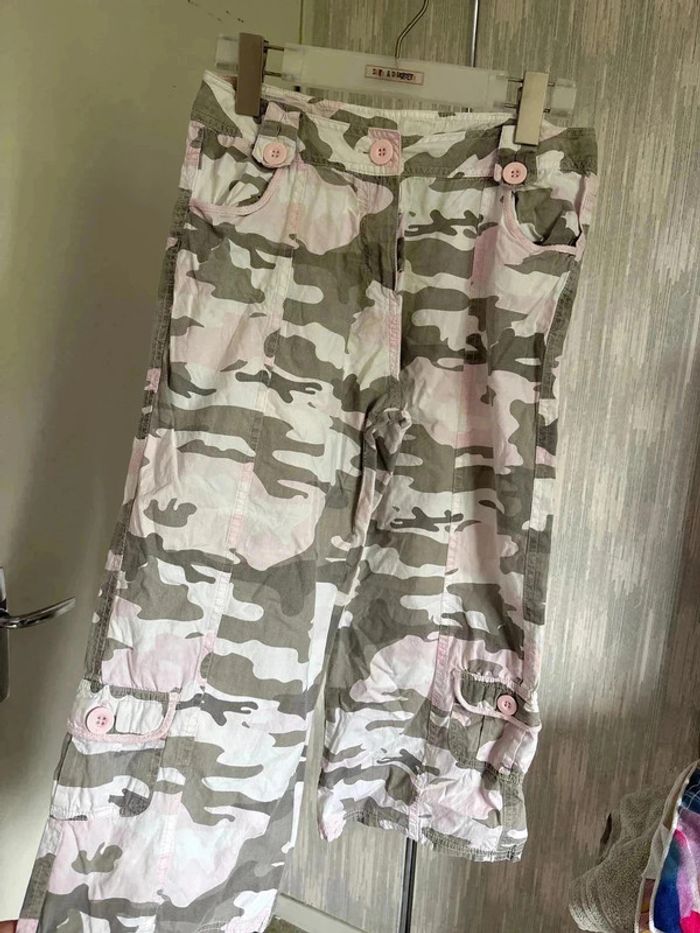Pantalon style militaire taille 14ans