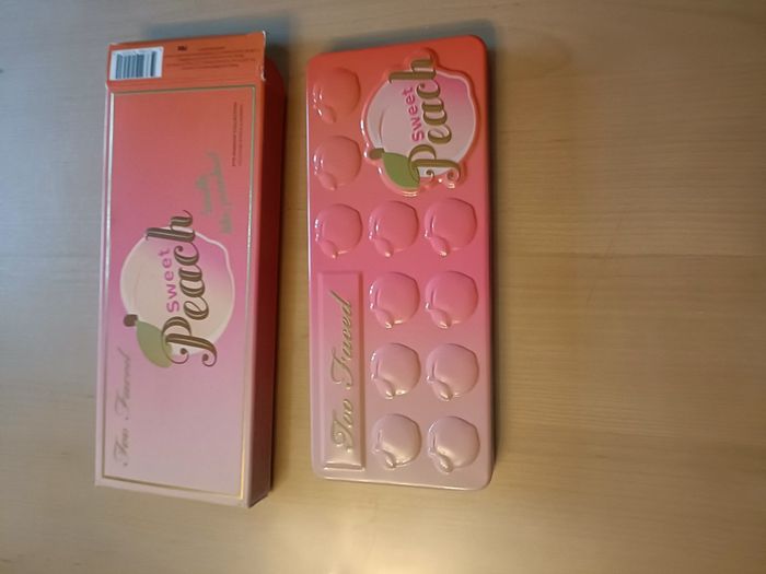 TROIS PALETTES TOO FACED CHOCOLATE, GINGERBREAD, PEACH - photo numéro 6