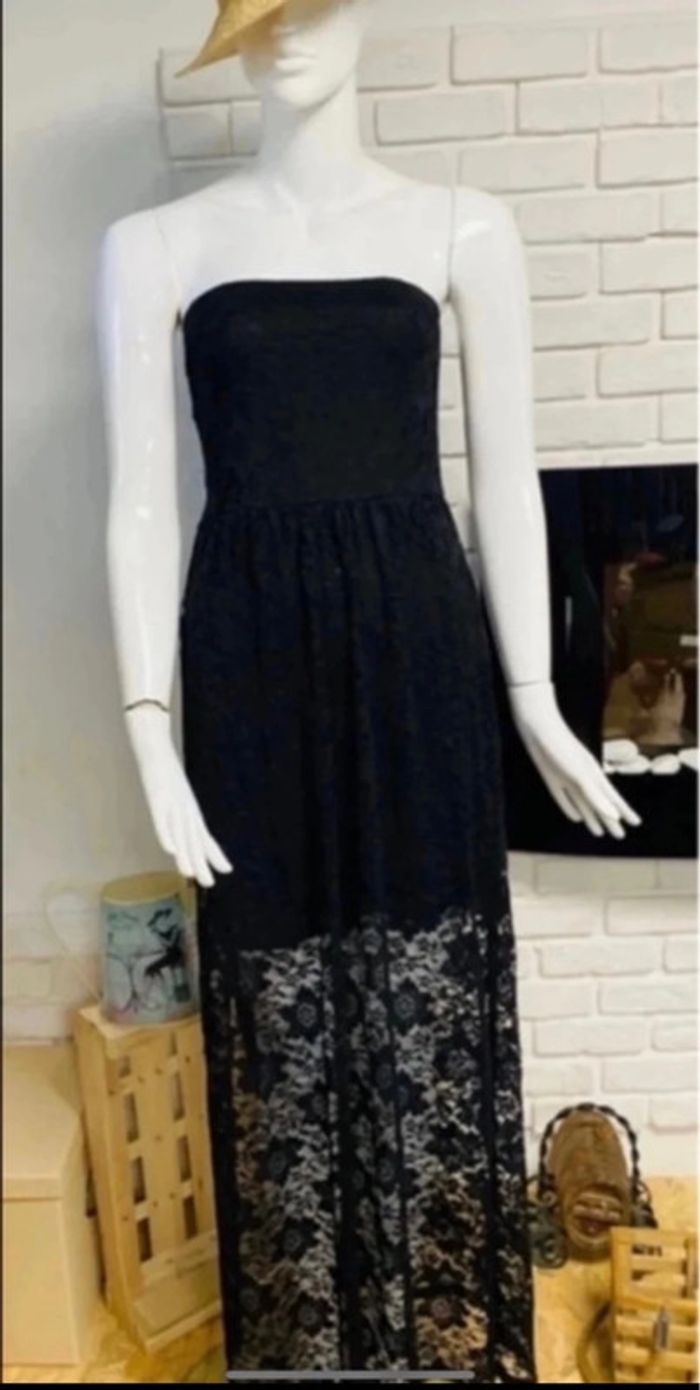 Robe longue le dentelle neuve H&M taille M - photo numéro 4